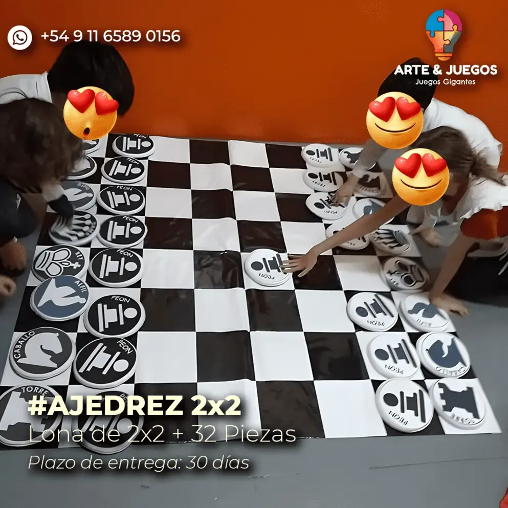 Juegos gigantes para escuelas y jardines