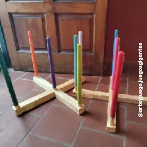 Anillas de 5: vista principal del juego