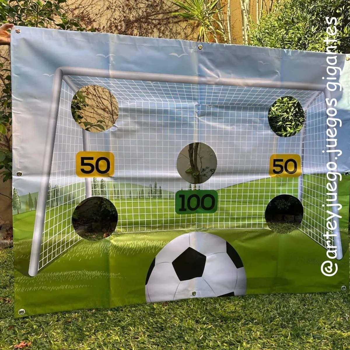 Arco Futbol Lona: vista 2 del juego