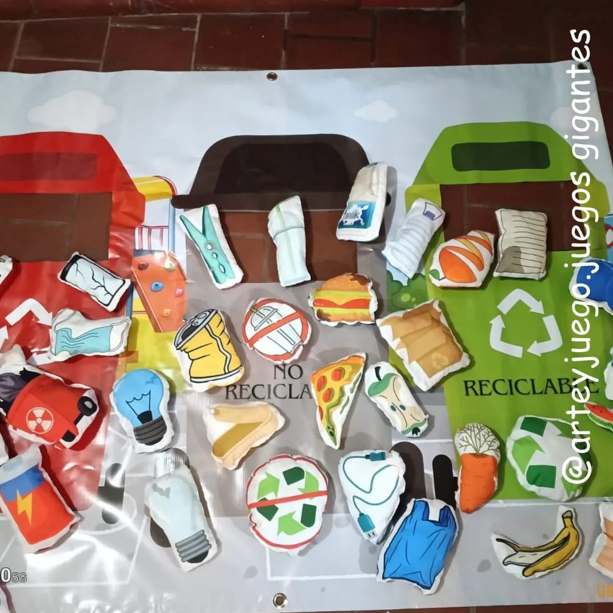 Asociacion Reciclaje Grande: vista principal del juego