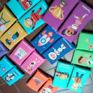 Correspondencia Profesiones: vista principal del juego