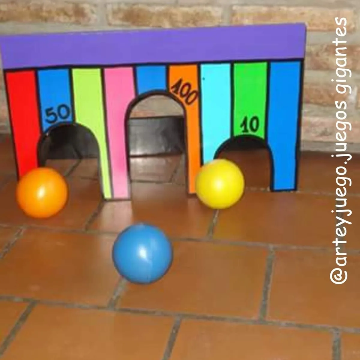 Croquet Grande más 2 Palitos: vista principal del juego