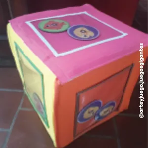 Dado para Imágenes: vista principal del juego