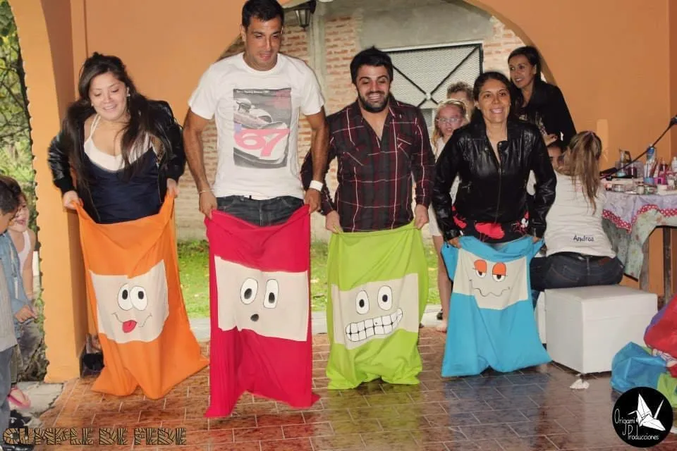 Carrera de Embolsados: vista principal del juego