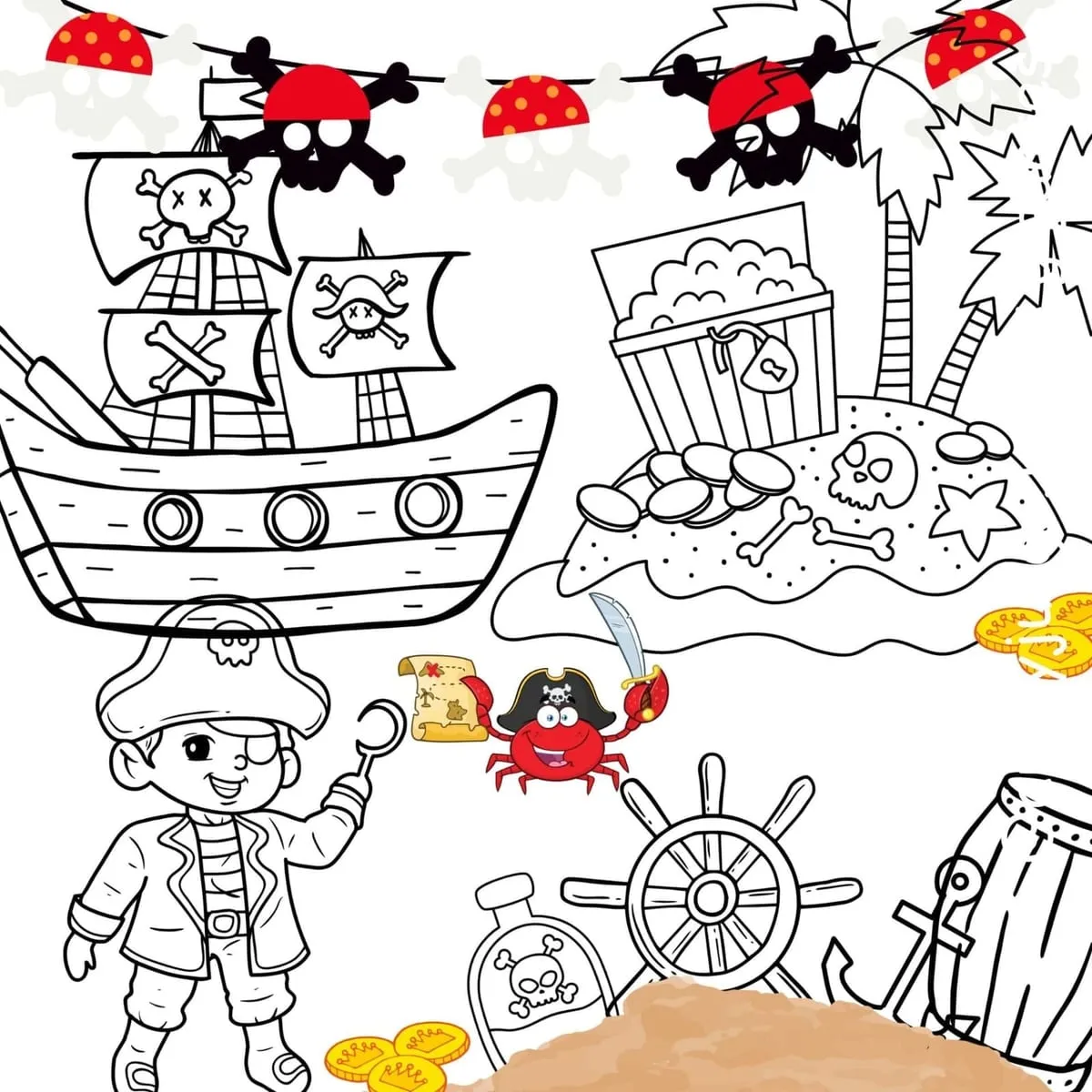 Lonas para Pintar y Despintar individuales: vista 4 del juego