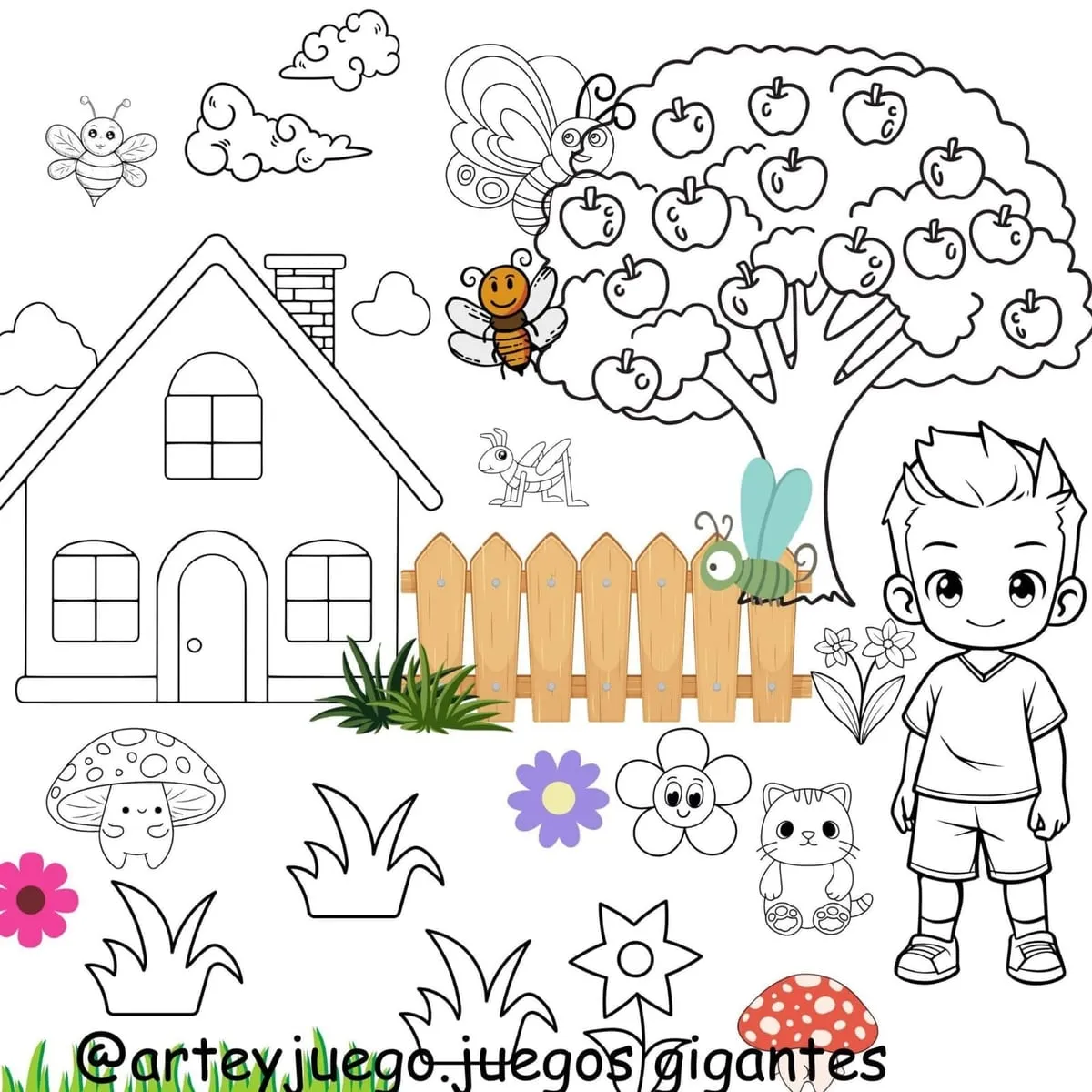 Lonas para Pintar y Despintar individuales: vista 9 del juego