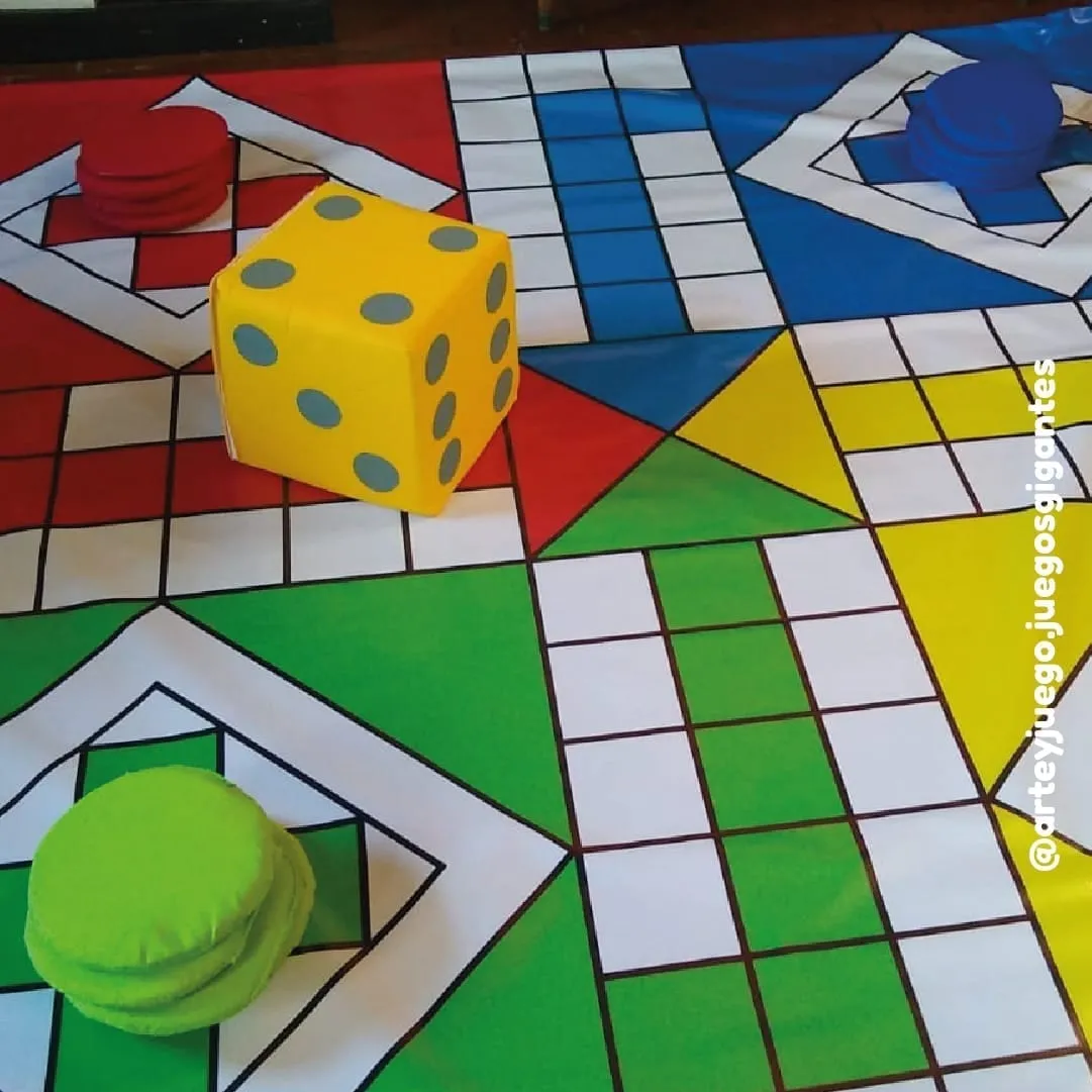 Ludo Gigante: vista principal del juego