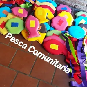 Pesca Comunitaria: vista principal del juego