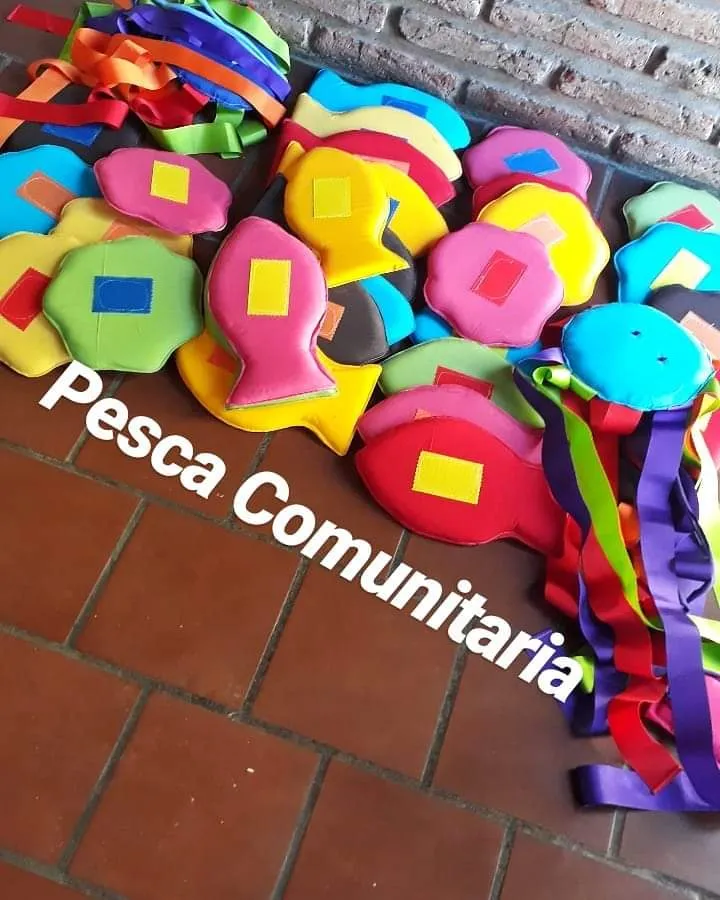 Pesca Comunitaria: vista principal del juego