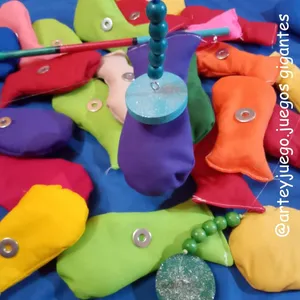 Peces de Tela lisos: vista principal del juego