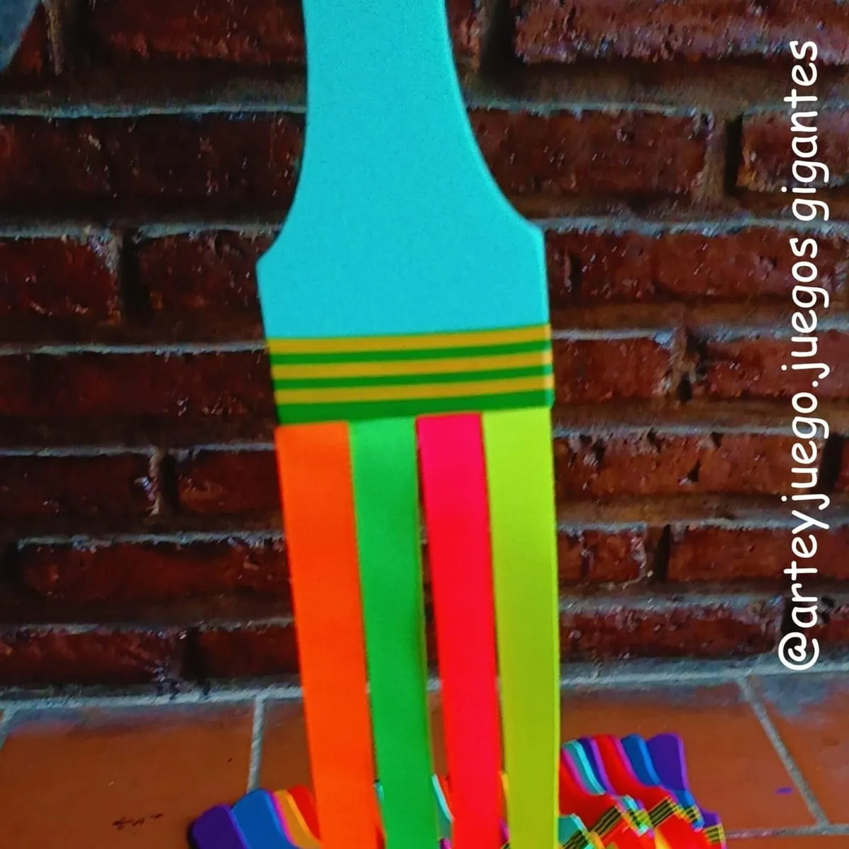 Pinceles Fluo: vista 2 del juego