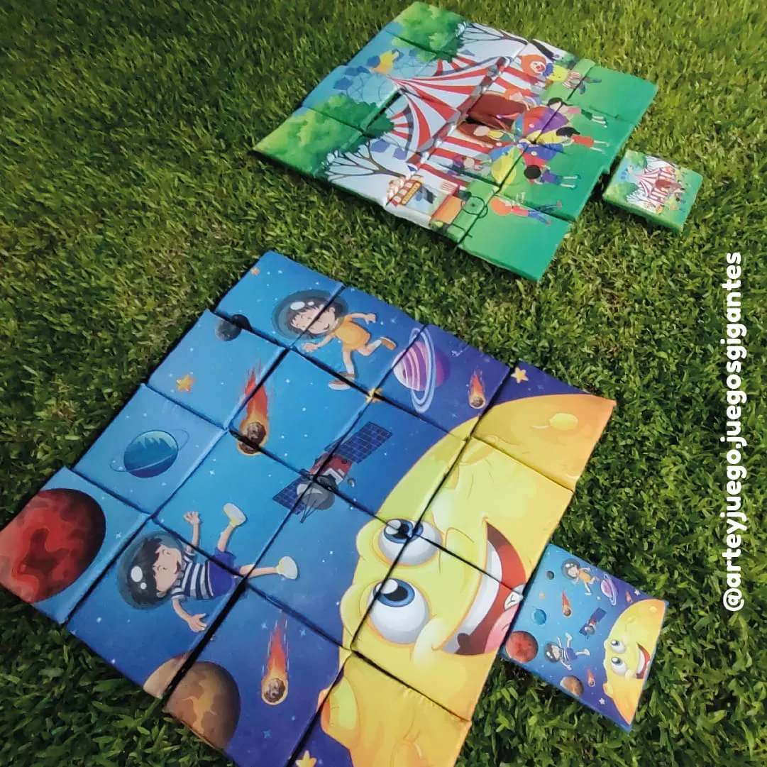 Rompecabezas Gigante COMBO x 2: vista principal del juego