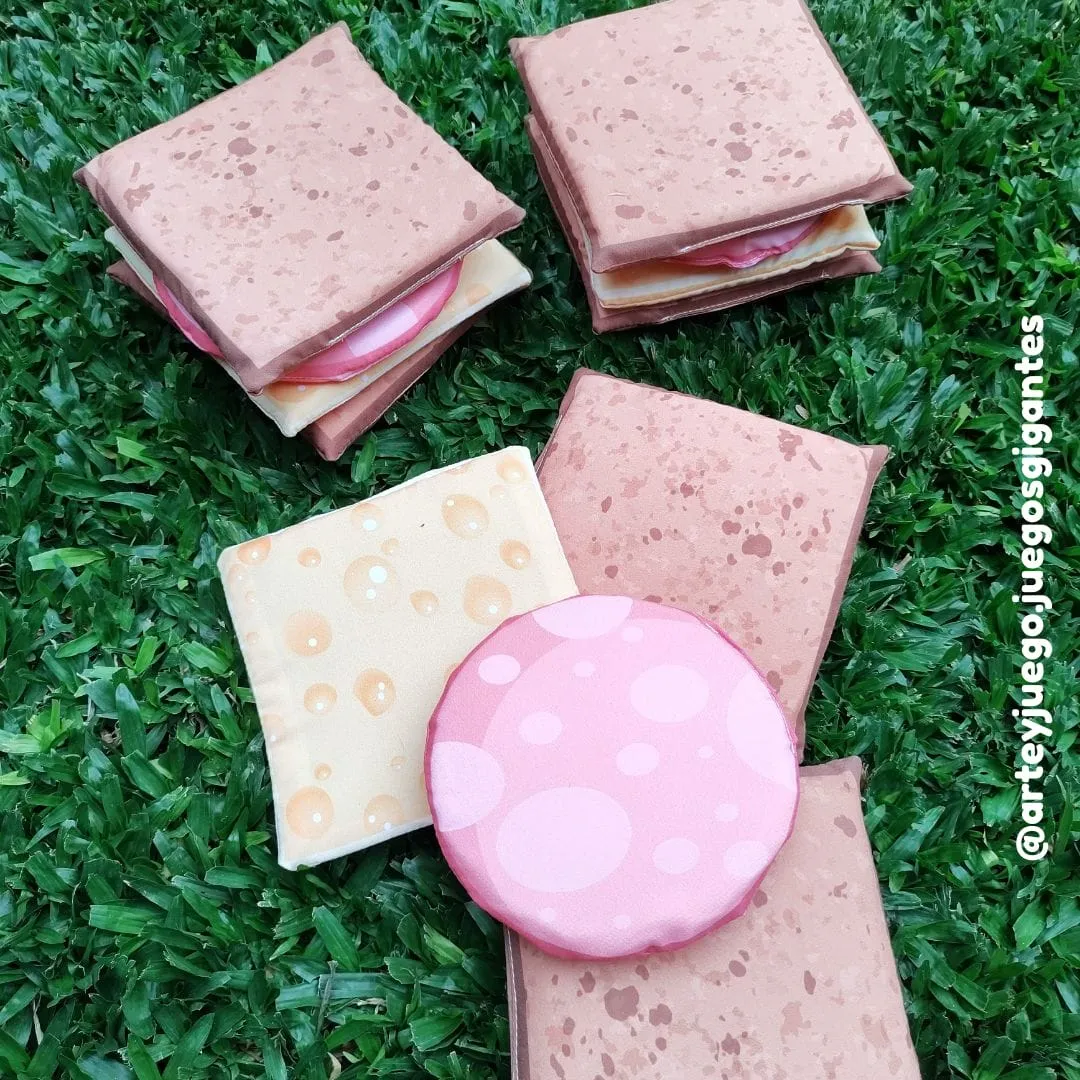 Sandwiches de Tela x 25: vista principal del juego