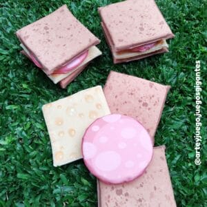 Sandwiches de Tela x 25