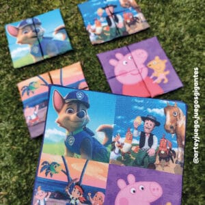 Rompecabezas INFANTIL 4 en 1